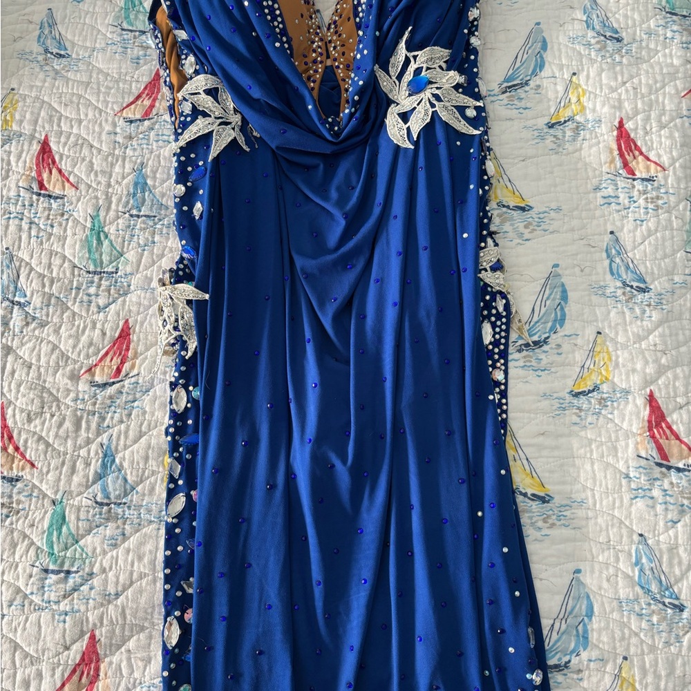 Latin Rhythm Competition Dress - Picture 7 of 12